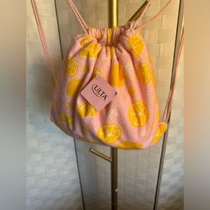 ULTA Beauty Microbfiber bag with towel